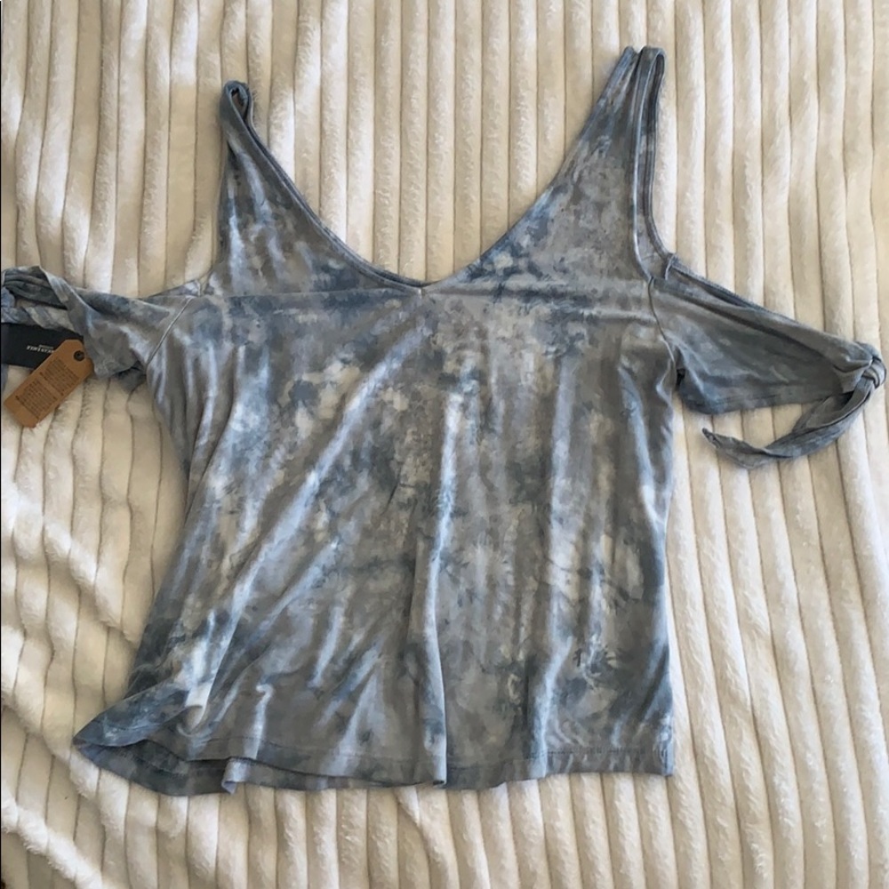 Off the shoulder tank